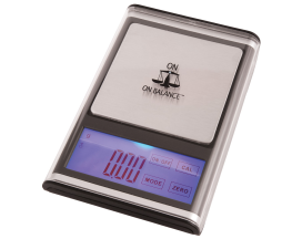 ON BALANCE TOUCHSCREEN POCKET SCALE 300X0.01 GR BLACK
